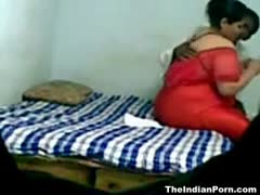 Plump Indian slutty wife receives rammed in missionary position 